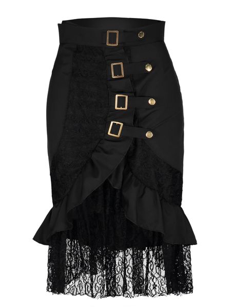 rosetic gothic lace skirt high waist black office ladies bodycon fashion patchwork casual elegant mid-calf women's skirts
rosetic gothic lace skirt high waist black office ladies bodycon fashion patchwork casual elegant mid-calf women's skirts