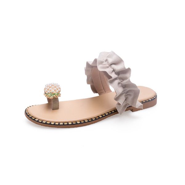2020 New Style Flip-flops Women's Summer Fashion Wear Rhinestone Flat Sand Beach Sandals Outdoor Sandals Clip Toe Fruit Slipper
2020 New Style Flip-flops Women's Summer Fashion Wear Rhinestone Flat Sand Beach Sandals Outdoor Sandals Clip Toe Fruit Slipper