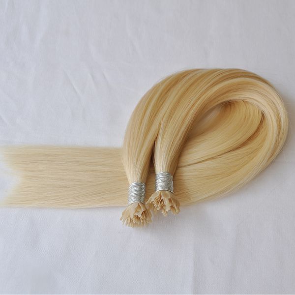 grade 8a--100% unprocessed fan tip human hair 1g/s&200s/lot blonde 613 for wholesale indian remy hair extensions, Black
grade 8a--100% unprocessed fan tip human hair 1g/s&200s/lot blonde 613 for wholesale indian remy hair extensions, Black