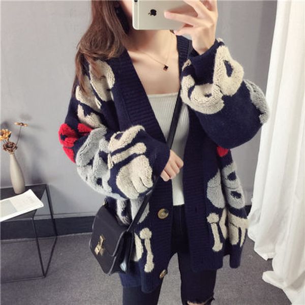 2018 woman cardigan sweater female robe streetwear fluffy sweater winter for women korean cashmere women kawaii, White;black
2018 woman cardigan sweater female robe streetwear fluffy sweater winter for women korean cashmere women kawaii, White;black
