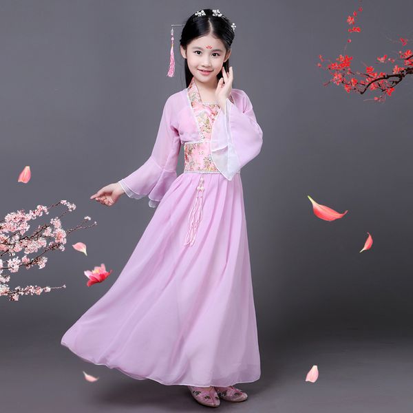 girls 'summer suits chinese style clothing ancient chinese costumes children's princess fairy kid clothing hanfu performing, Blue
girls 'summer suits chinese style clothing ancient chinese costumes children's princess fairy kid clothing hanfu performing, Blue