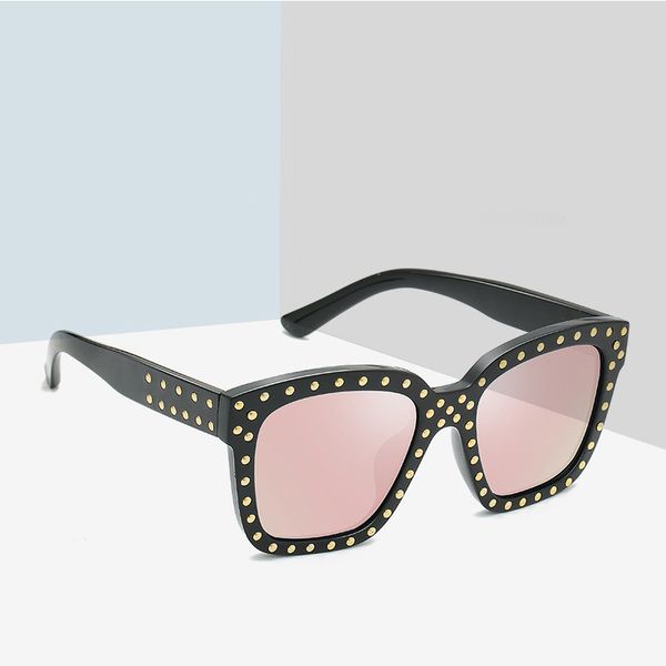 2019 new trend designer sunglasses retro round nail sunglasses korean glasses men's and women's universal sunglasses uv400, White;black
2019 new trend designer sunglasses retro round nail sunglasses korean glasses men's and women's universal sunglasses uv400, White;black