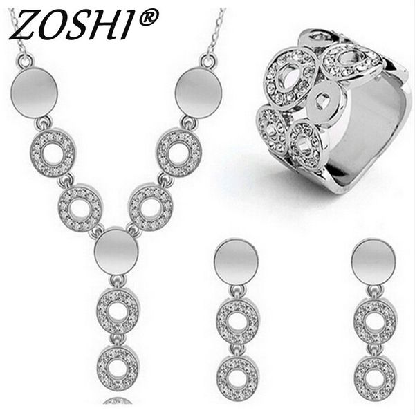 Fashion Austrian Crystal Gold Silver PlatedJewerly Sets For Women Cat's Eye Stones Jewelry african necklace earrings Ring set
Fashion Austrian Crystal Gold Silver PlatedJewerly Sets For Women Cat's Eye Stones Jewelry african necklace earrings Ring set