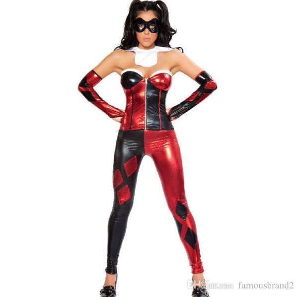 цирковые костюмы женщины halloween дизайнер клоун bodysuits мода стиль костюма, Black;red
цирковые костюмы женщины halloween дизайнер клоун bodysuits мода стиль костюма, Black;red