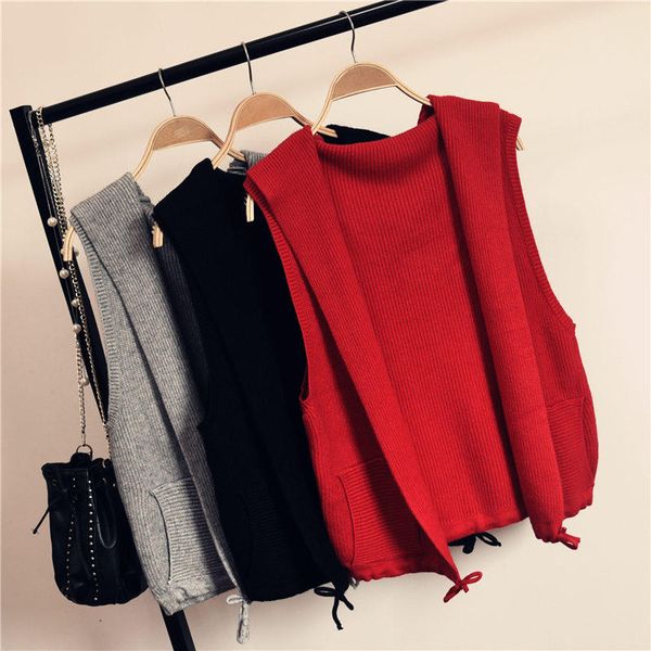 spring autumn hoodies sweater vest women cardigan jacket jumper sleeveless knit women vest short sweater jacket outerwear c5191, Black;white
spring autumn hoodies sweater vest women cardigan jacket jumper sleeveless knit women vest short sweater jacket outerwear c5191, Black;white