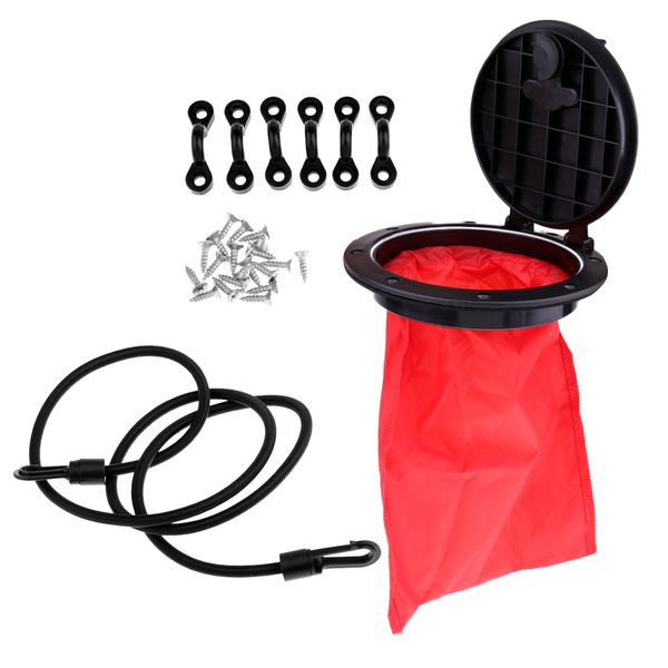 durable nylon 8 inch kayak canoe hatch cover deck plate & storage bag, deck loop pad eye, paddle leash, screws accessories
durable nylon 8 inch kayak canoe hatch cover deck plate & storage bag, deck loop pad eye, paddle leash, screws accessories