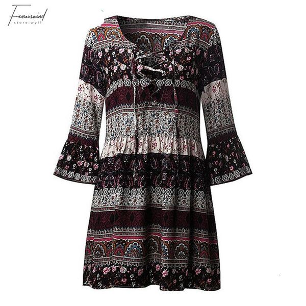 woman clothing designer dress twill eurpoean women vintage dresses bohemian print flare sleeve v neck plus size short party dress 170621, Black;gray
woman clothing designer dress twill eurpoean women vintage dresses bohemian print flare sleeve v neck plus size short party dress 170621, Black;gray