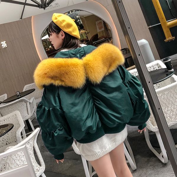 2018 fashion new arrival women winter thick shirt parka female jackets coat hooded fur collar outerwear coat winter women jacket, Black
2018 fashion new arrival women winter thick shirt parka female jackets coat hooded fur collar outerwear coat winter women jacket, Black