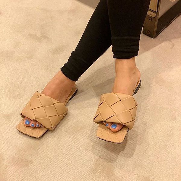 weave leather women flat sandal 2020 slippers open toe casual slides summer outdoor beach female flip flops shoes women, Black
weave leather women flat sandal 2020 slippers open toe casual slides summer outdoor beach female flip flops shoes women, Black