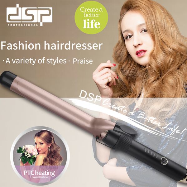 dsp household ladies curly hair stick professional curls iron 4 models 110-240v 50-60hz
dsp household ladies curly hair stick professional curls iron 4 models 110-240v 50-60hz