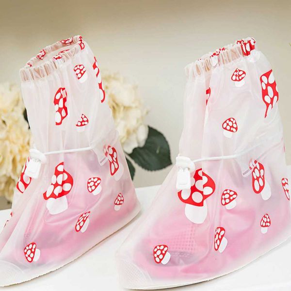 new waterproof shoe covers boy and girl padded waterproof shoes fashion shoe covers children's non-slip rain boots, White;pink
new waterproof shoe covers boy and girl padded waterproof shoes fashion shoe covers children's non-slip rain boots, White;pink