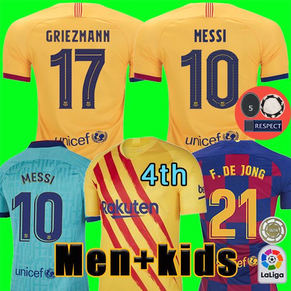 barcelona soccer jersey 19 20 ansu fati 2019 2020 messi griezmann de jong camiseta football shirt men + kids kit uniforms long sleeve fc, Black;yellow
barcelona soccer jersey 19 20 ansu fati 2019 2020 messi griezmann de jong camiseta football shirt men + kids kit uniforms long sleeve fc, Black;yellow