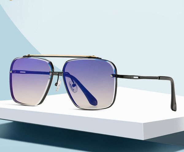 new frameless cut-edge sunglasses mach six 01k retro sunglasses men and women classic square sunglasses, White;black 
new frameless cut-edge sunglasses mach six 01k retro sunglasses men and women classic square sunglasses, White;black