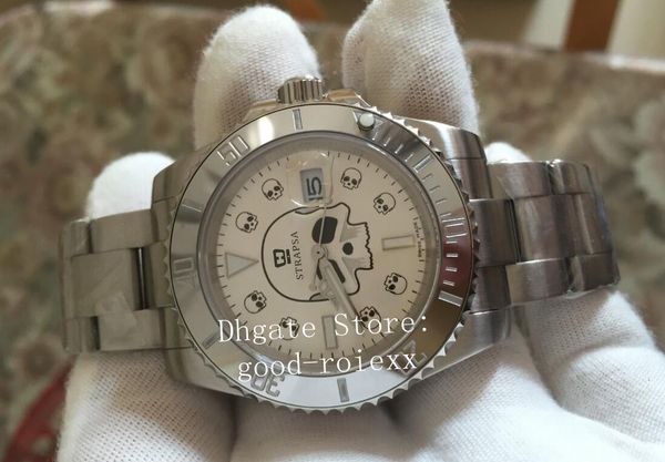 rare mens automatic 2813 skull dial watch men ceramic bezel full steel chronometer dive watches sub perpetual baselworld 14060 wristwatches, Slivery;brown
rare mens automatic 2813 skull dial watch men ceramic bezel full steel chronometer dive watches sub perpetual baselworld 14060 wristwatches, Slivery;brown