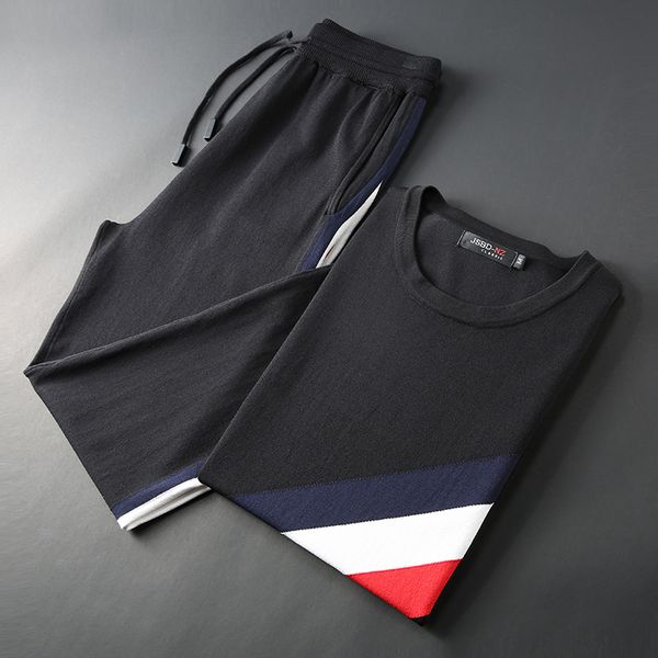 men's tracksuits jsbdsummer patchwork silk sportswear breathable and sweat-absorbing fabric men slim, short-sleeved casual sports suit, Gray
men's tracksuits jsbdsummer patchwork silk sportswear breathable and sweat-absorbing fabric men slim, short-sleeved casual sports suit, Gray