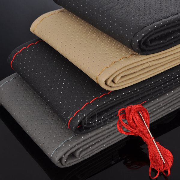 diy braid steering wheel car steering wheel cover with needles and thread artificial leather diameter auto universal accessories
diy braid steering wheel car steering wheel cover with needles and thread artificial leather diameter auto universal accessories