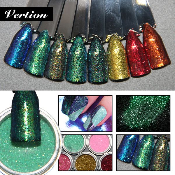 verntion 1g/box nail glitter deco shining dust chameleon semi permanant nails glitter for nails effect magic nail art, Silver;gold
verntion 1g/box nail glitter deco shining dust chameleon semi permanant nails glitter for nails effect magic nail art, Silver;gold