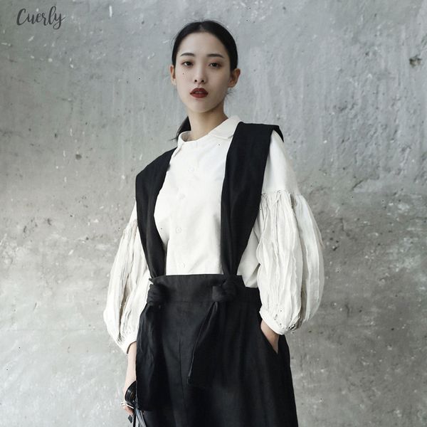 2020 new spring summer lapel long lantern sleeve fold split joint white loose shirt women blouse fashion tide je82000s
2020 new spring summer lapel long lantern sleeve fold split joint white loose shirt women blouse fashion tide je82000s