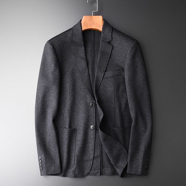 new blazer male hight quality horn bottons wool blending blazer and jackets men plus size 4xl chic masculino slim fit, White;black
new blazer male hight quality horn bottons wool blending blazer and jackets men plus size 4xl chic masculino slim fit, White;black