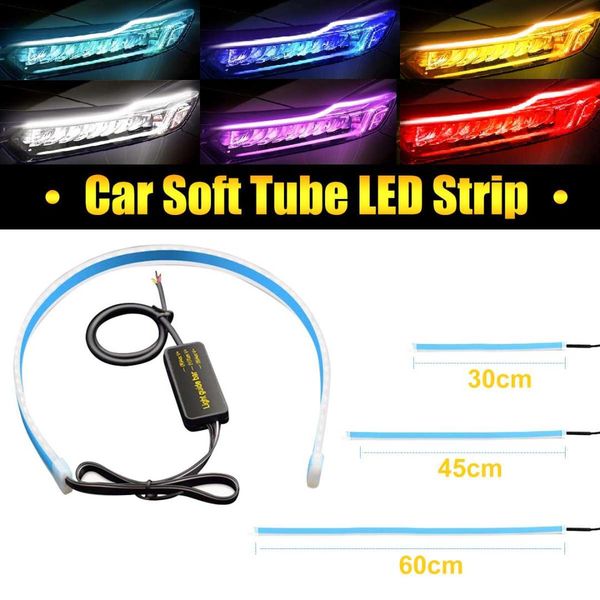 2pcs 30/45/60cm led drl daytime running lights turn signal drl led strip car light accessories brake side lights headlights
2pcs 30/45/60cm led drl daytime running lights turn signal drl led strip car light accessories brake side lights headlights
