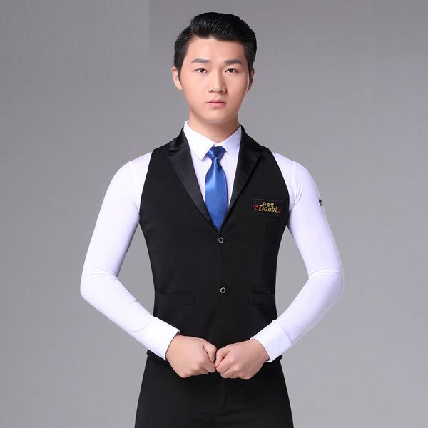 professional latin dance vest new men's modern dance waltz male competition clothing standard ballroom jacket dl4042, Black;red
professional latin dance vest new men's modern dance waltz male competition clothing standard ballroom jacket dl4042, Black;red