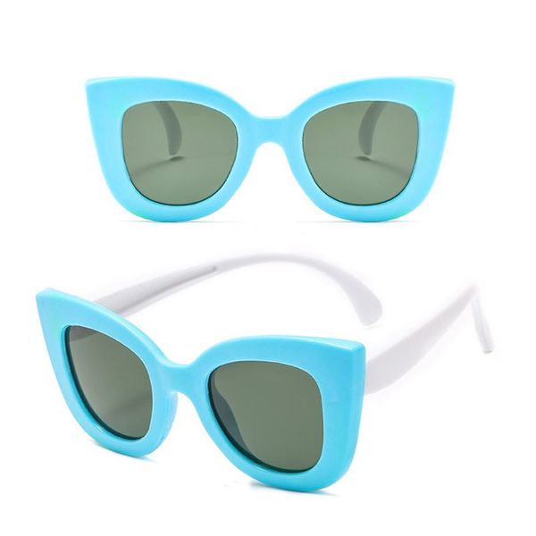 children sunglasses boy girl kids sun glasses cat eye ultra-soft silicone uv400 a69c, White;black
children sunglasses boy girl kids sun glasses cat eye ultra-soft silicone uv400 a69c, White;black