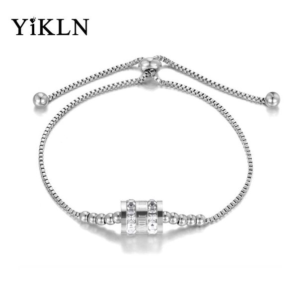 yikln original design cz crystal charm bracelets jewelry for women girls rose gold stainless steel snake chain bracelet yb19098, Golden;silver
yikln original design cz crystal charm bracelets jewelry for women girls rose gold stainless steel snake chain bracelet yb19098, Golden;silver