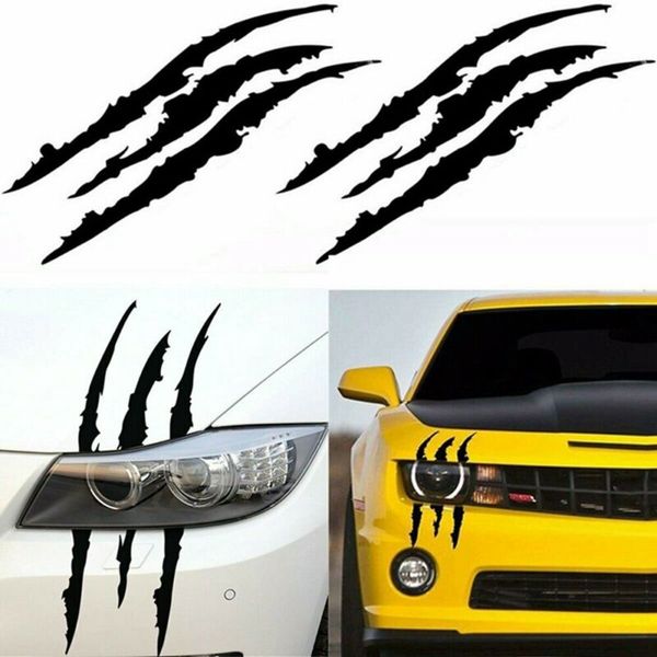 funny car sticker reflective monster scratch stripe claw marks car auto headlight decoration decal stickers
funny car sticker reflective monster scratch stripe claw marks car auto headlight decoration decal stickers
