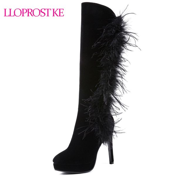 lloprost ke new arrive fashion knee high boots for women black thin high heels thigh boots short plush fur warm d303
lloprost ke new arrive fashion knee high boots for women black thin high heels thigh boots short plush fur warm d303