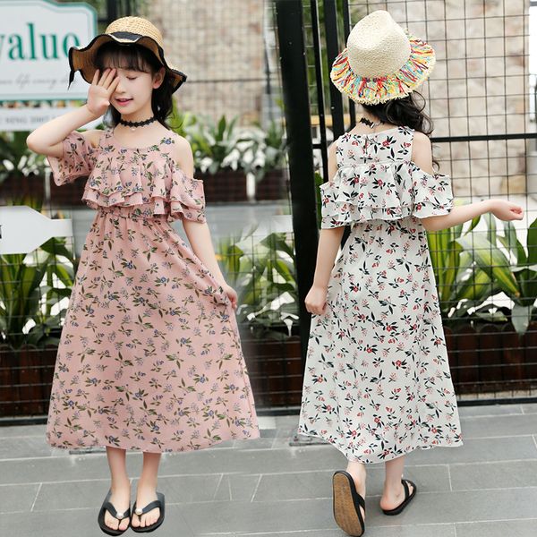 beach chiffon dresses girls kids bohemian dress 2020 summer girl for kid floral dresses teenage girl summer clothes 4t-14t years, Red;yellow
beach chiffon dresses girls kids bohemian dress 2020 summer girl for kid floral dresses teenage girl summer clothes 4t-14t years, Red;yellow