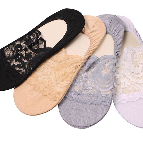 5 pairs transparent short lace socks women summer hollow out boat socks slippers female soft low invisible sox meias, Black;white
5 pairs transparent short lace socks women summer hollow out boat socks slippers female soft low invisible sox meias, Black;white