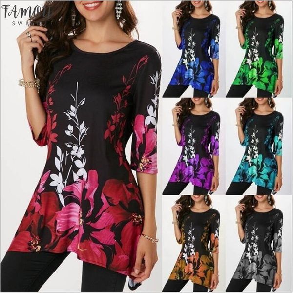 5xl women vintage floral print t shirt 2020 spring summer big casual women t shirts plus size women clothing, White
5xl women vintage floral print t shirt 2020 spring summer big casual women t shirts plus size women clothing, White