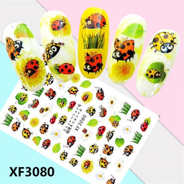 2 types cartoon insect series patterns stickers for nails art design decoration decals ultra thin adhesive sliders nail stickers, Black
2 types cartoon insect series patterns stickers for nails art design decoration decals ultra thin adhesive sliders nail stickers, Black