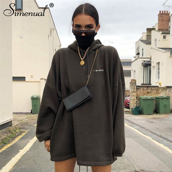 simenual casual sporty autumn winter women hoodies fashion letter print long sleeve sweatshirts 2019 streetwear femme slim hoody, Black
simenual casual sporty autumn winter women hoodies fashion letter print long sleeve sweatshirts 2019 streetwear femme slim hoody, Black