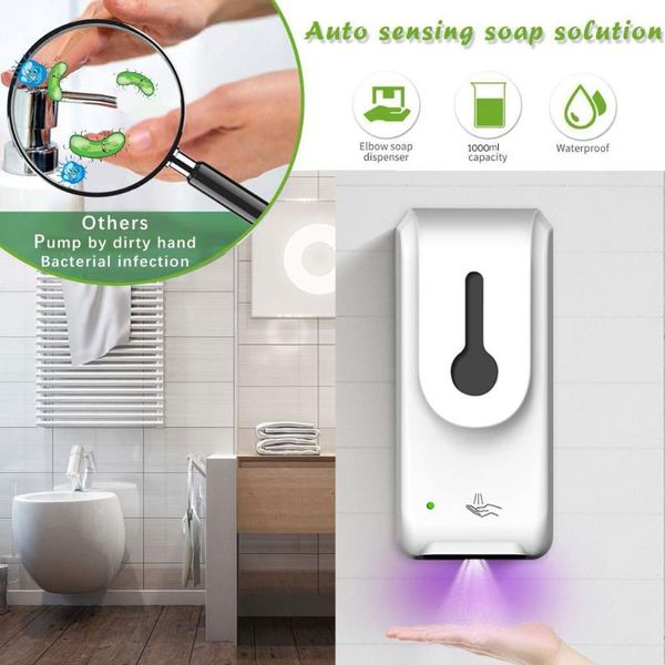 1000ml automatic induction disinfection soap alcohol sprayer touchless dispenser hand kitchen smart liquid soap dispensers white
1000ml automatic induction disinfection soap alcohol sprayer touchless dispenser hand kitchen smart liquid soap dispensers white