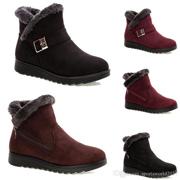 2020 non-brand winter women snow boots triple black wine red brown suede ankle boots mother shoes keep warm 36-40 style 34
2020 non-brand winter women snow boots triple black wine red brown suede ankle boots mother shoes keep warm 36-40 style 34