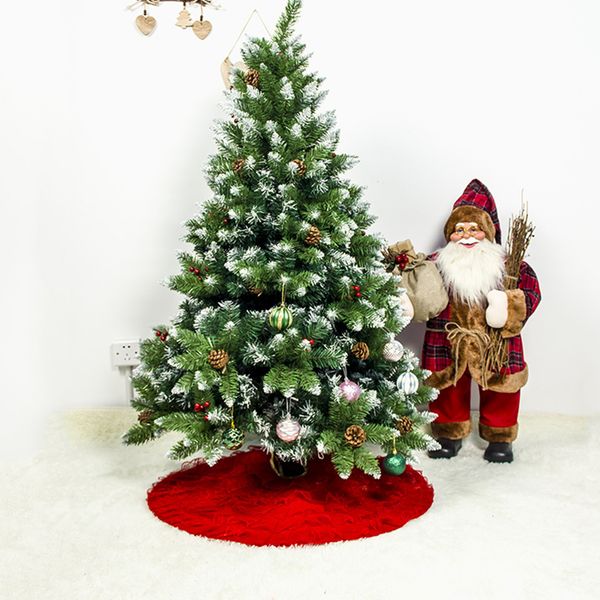 party durable festival craft christmas tree skirt home decoration lace cloth round lightweight holiday atmosphere new year solid
party durable festival craft christmas tree skirt home decoration lace cloth round lightweight holiday atmosphere new year solid