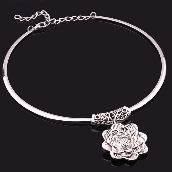 personality exaggerated necklace hejinshan tea flower collar decoration autumn new products wholesale women short chain, Silver
personality exaggerated necklace hejinshan tea flower collar decoration autumn new products wholesale women short chain, Silver