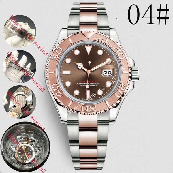 20 colors luxury watertight watch. 40mm brown dial stainless steel datejust or a rubber strap 2813 automatic mechanical mens watches, Slivery;brown
20 colors luxury watertight watch. 40mm brown dial stainless steel datejust or a rubber strap 2813 automatic mechanical mens watches, Slivery;brown