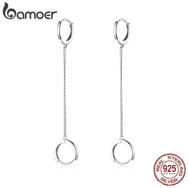 bamoer silver 925 jewelry double circle ear hoops for women 925 sterling silver chain unique design hip hop bijoux sce829 cx200624, Golden;silver
bamoer silver 925 jewelry double circle ear hoops for women 925 sterling silver chain unique design hip hop bijoux sce829 cx200624, Golden;silver