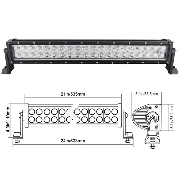 22'' 120w led light bar offroad combo beam led work driving light for tractor truck atv suv 4x4 4wd 12v 24v
22'' 120w led light bar offroad combo beam led work driving light for tractor truck atv suv 4x4 4wd 12v 24v