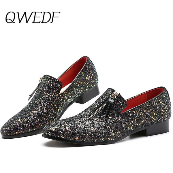 qwedf 2019 men's casual shoes wedding dress male flats casual slip on shoes loafers men formal chaussure homme k8-67, Black
qwedf 2019 men's casual shoes wedding dress male flats casual slip on shoes loafers men formal chaussure homme k8-67, Black