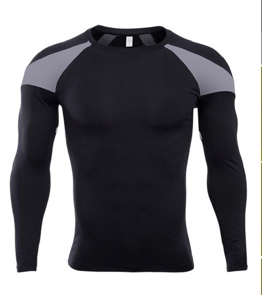 running shirts dry fit mens gym clothing scoop neck long sleeves un bid building suiit polyester apparel, Black;blue
running shirts dry fit mens gym clothing scoop neck long sleeves un bid building suiit polyester apparel, Black;blue