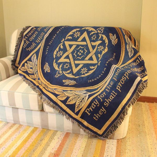essie home sofa blanket israel flag rug cotton jacquard blanket blue sofa decoration carpet tapestry bedspread
essie home sofa blanket israel flag rug cotton jacquard blanket blue sofa decoration carpet tapestry bedspread