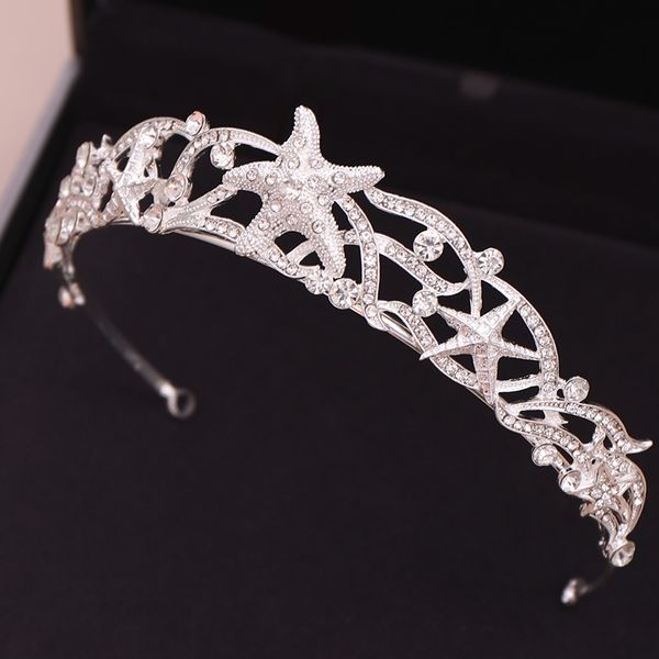 forseven sparkling starfish crystal bridesmaid bride bridal wedding party prom princess pageant tiara crown fashion hair jewelry, Golden;white
forseven sparkling starfish crystal bridesmaid bride bridal wedding party prom princess pageant tiara crown fashion hair jewelry, Golden;white