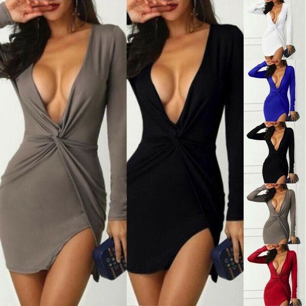 женщины сексуальная bodycon платье v шеи платье вечернее коктейльное клуб мини-платья, Black;gray
женщины сексуальная bodycon платье v шеи платье вечернее коктейльное клуб мини-платья, Black;gray