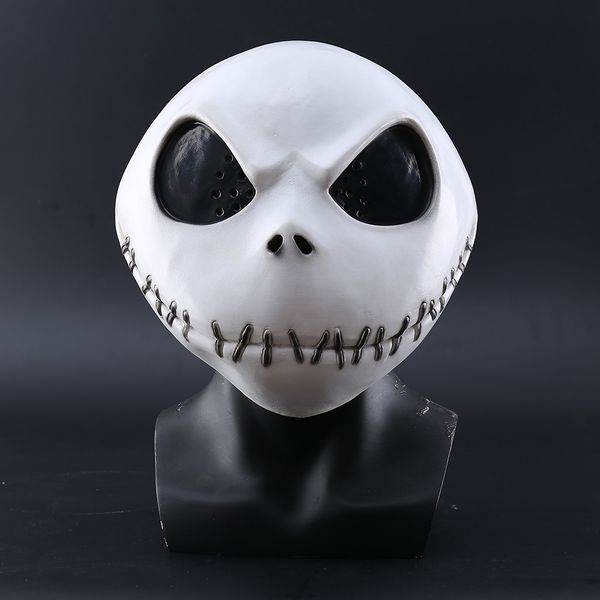 new the nightmare before christmas jack skellington white latex mask movie cosplay props halloween party mischievous horror mask t200703
new the nightmare before christmas jack skellington white latex mask movie cosplay props halloween party mischievous horror mask t200703