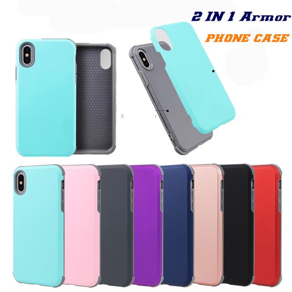 

hybird slim case for samsung s10 s10e plus note 9 s9 plus j3 j7 2018 iphone 6 7 8 xr x xs max armor tpu pc 2 in 1 back cover