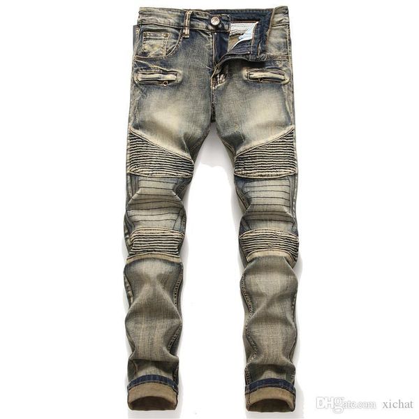 mens distressed ripped retro skinny jeans fashion designer slim fit motorcycle moto biker causal denim pants hip hop trousers bp1807, Blue
mens distressed ripped retro skinny jeans fashion designer slim fit motorcycle moto biker causal denim pants hip hop trousers bp1807, Blue