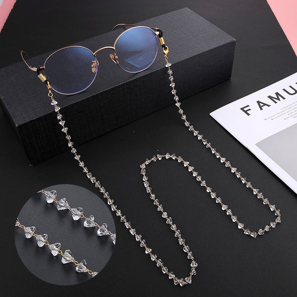 teamer crystal beaded glasses chain for women fashion lanyard gold color metal sunglassses chains strap cord hanging neck holder, Silver
teamer crystal beaded glasses chain for women fashion lanyard gold color metal sunglassses chains strap cord hanging neck holder, Silver